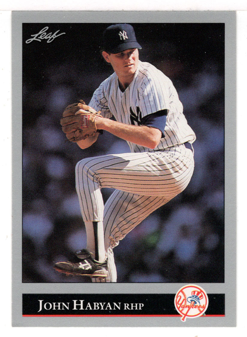 John Habyan - New York Yankees (MLB Baseball Card) 1992 Leaf # 189 Mint