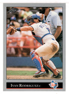 Ivan Rodriguez - Texas Rangers (MLB Baseball Card) 1992 Leaf # 194 Mint