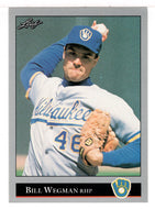 Bill Wegman - Milwaukee Brewers (MLB Baseball Card) 1992 Leaf # 196 Mint