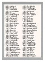 Load image into Gallery viewer, Checklist # 3 (MLB Baseball Card) 1992 Leaf # 199 Mint
