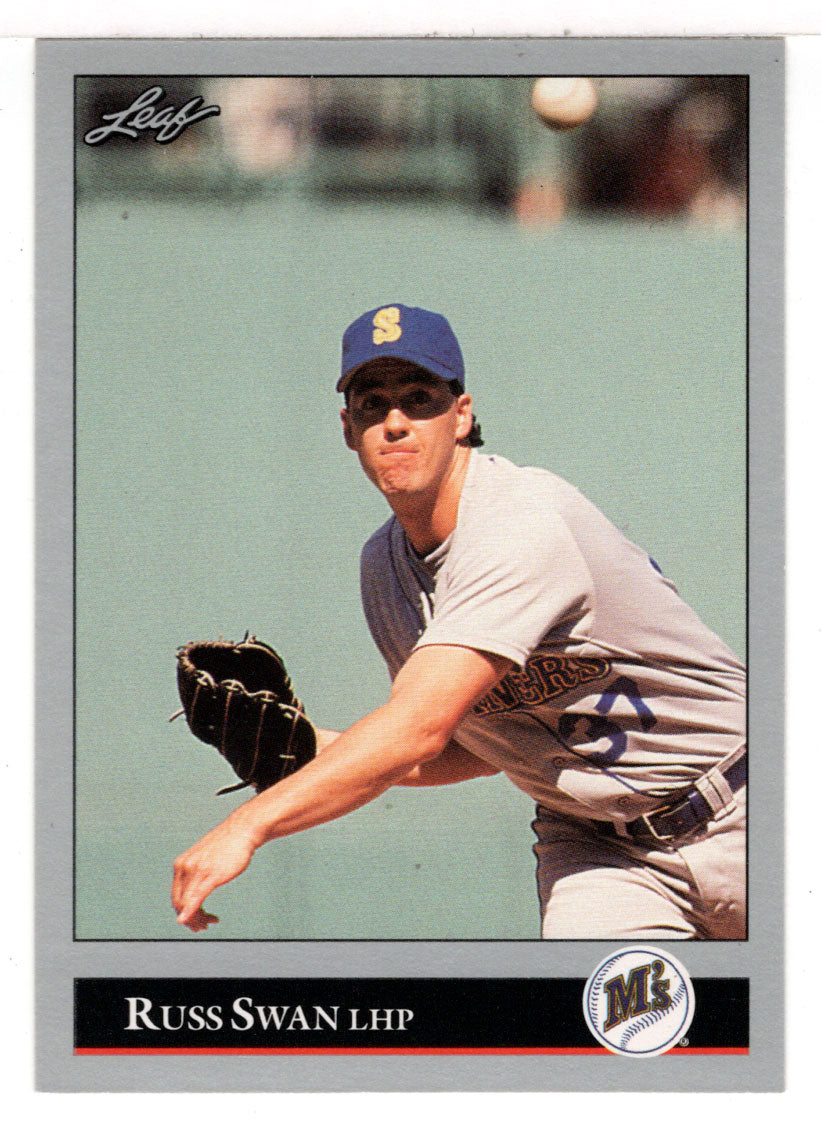 Russ Swan - Seattle Mariners (MLB Baseball Card) 1992 Leaf # 203 Mint