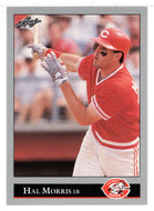 Hal Morris - Cincinnati Reds (MLB Baseball Card) 1992 Leaf # 205 Mint