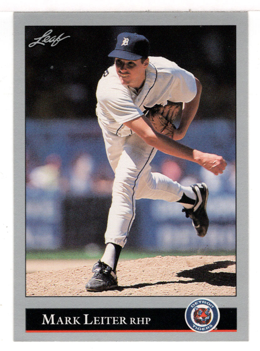 Mark Leiter - Detroit Tigers (MLB Baseball Card) 1992 Leaf # 207 Mint