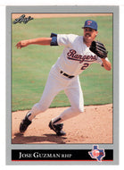 Jose Guzman - Texas Rangers (MLB Baseball Card) 1992 Leaf # 222 Mint