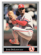 Jose DeLeon - St. Louis Cardinals (MLB Baseball Card) 1992 Leaf # 227 Mint