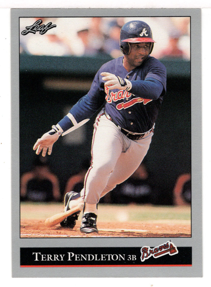 Terry Pendleton - Atlanta Braves (MLB Baseball Card) 1992 Leaf # 245 Mint