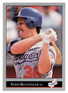 Todd Benzinger - Los Angeles Dodgers (MLB Baseball Card) 1992 Leaf # 257 Mint