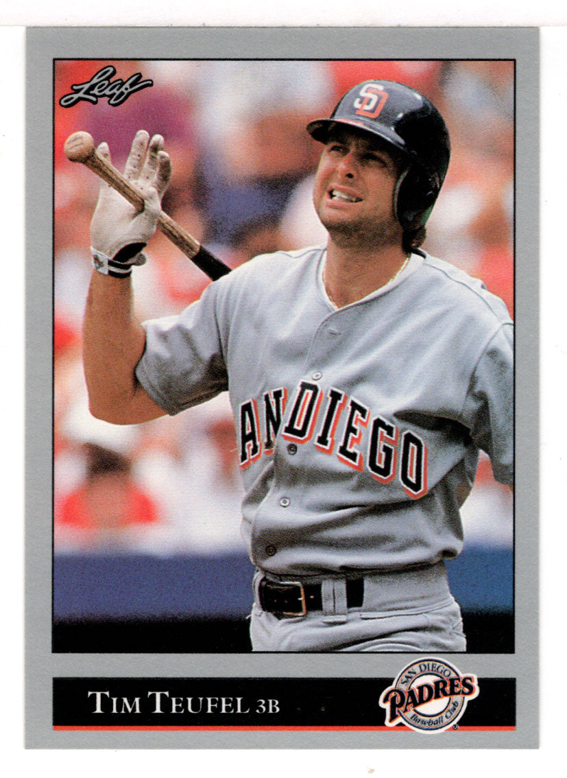 Tim Teufel - San Diego Padres (MLB Baseball Card) 1992 Leaf # 261 Mint