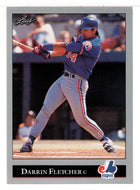 Darrin Fletcher - Montreal Expos (MLB Baseball Card) 1992 Leaf # 264 Mint