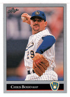 Chris Bosio - Milwaukee Brewers (MLB Baseball Card) 1992 Leaf # 266 Mint