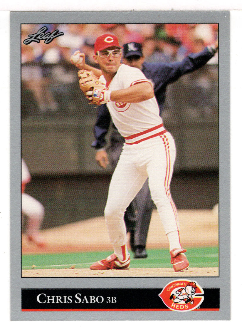 Chris Sabo - Cincinnati Reds (MLB Baseball Card) 1992 Leaf # 271 Mint