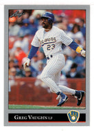Greg Vaughn - Milwaukee Brewers (MLB Baseball Card) 1992 Leaf # 276 Mint