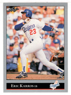 Eric Karros - Los Angeles Dodgers (MLB Baseball Card) 1992 Leaf # 293 Mint