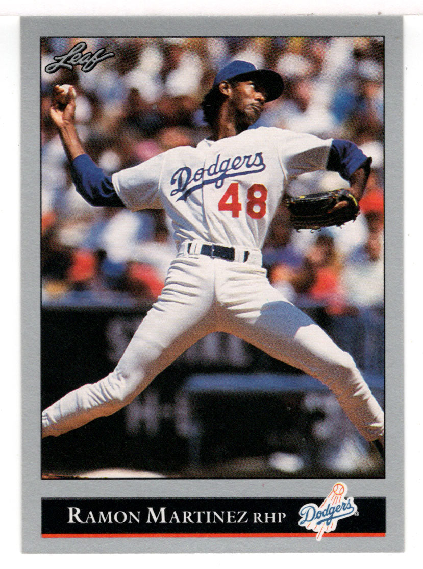 Ramon Martinez - Los Angeles Dodgers (MLB Baseball Card) 1992 Leaf # 297 Mint