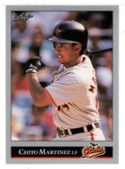 Chito Martinez - Baltimore Orioles (MLB Baseball Card) 1992 Leaf # 300 Mint