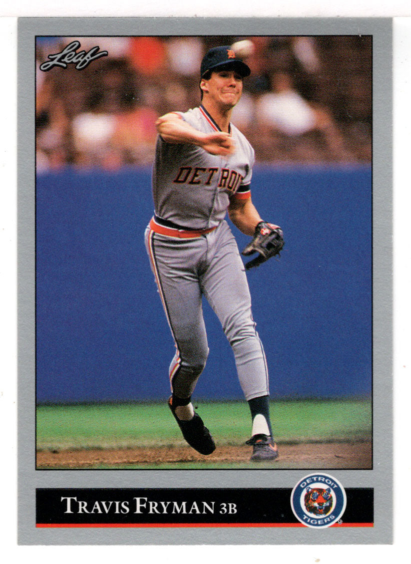 Travis Fryman - Detroit Tigers (MLB Baseball Card) 1992 Leaf # 304 Mint