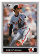 Chuck Crim - California Angels (MLB Baseball Card) 1992 Leaf # 312 Mint