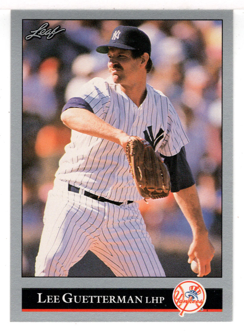 Lee Guetterman - New York Yankees (MLB Baseball Card) 1992 Leaf # 320 Mint