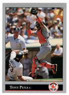 Tony Pena - Boston Red Sox (MLB Baseball Card) 1992 Leaf # 323 Mint