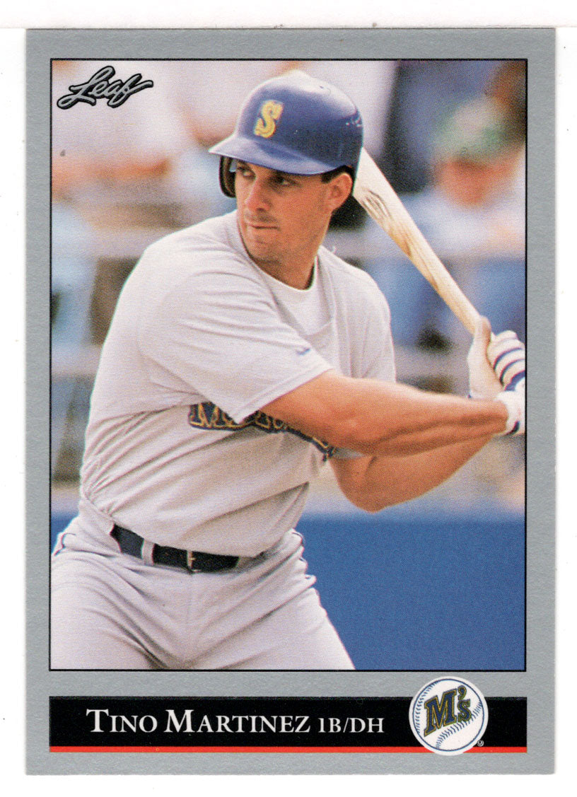 Tino Martinez - Seattle Mariners (MLB Baseball Card) 1992 Leaf # 329 Mint