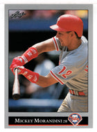 Mickey Morandini - Philadelphia Phillies (MLB Baseball Card) 1992 Leaf # 330 Mint