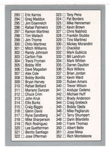 Load image into Gallery viewer, Checklist # 4 (MLB Baseball Card) 1992 Leaf # 331 Mint
