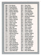 Checklist # 4 (MLB Baseball Card) 1992 Leaf # 331 Mint