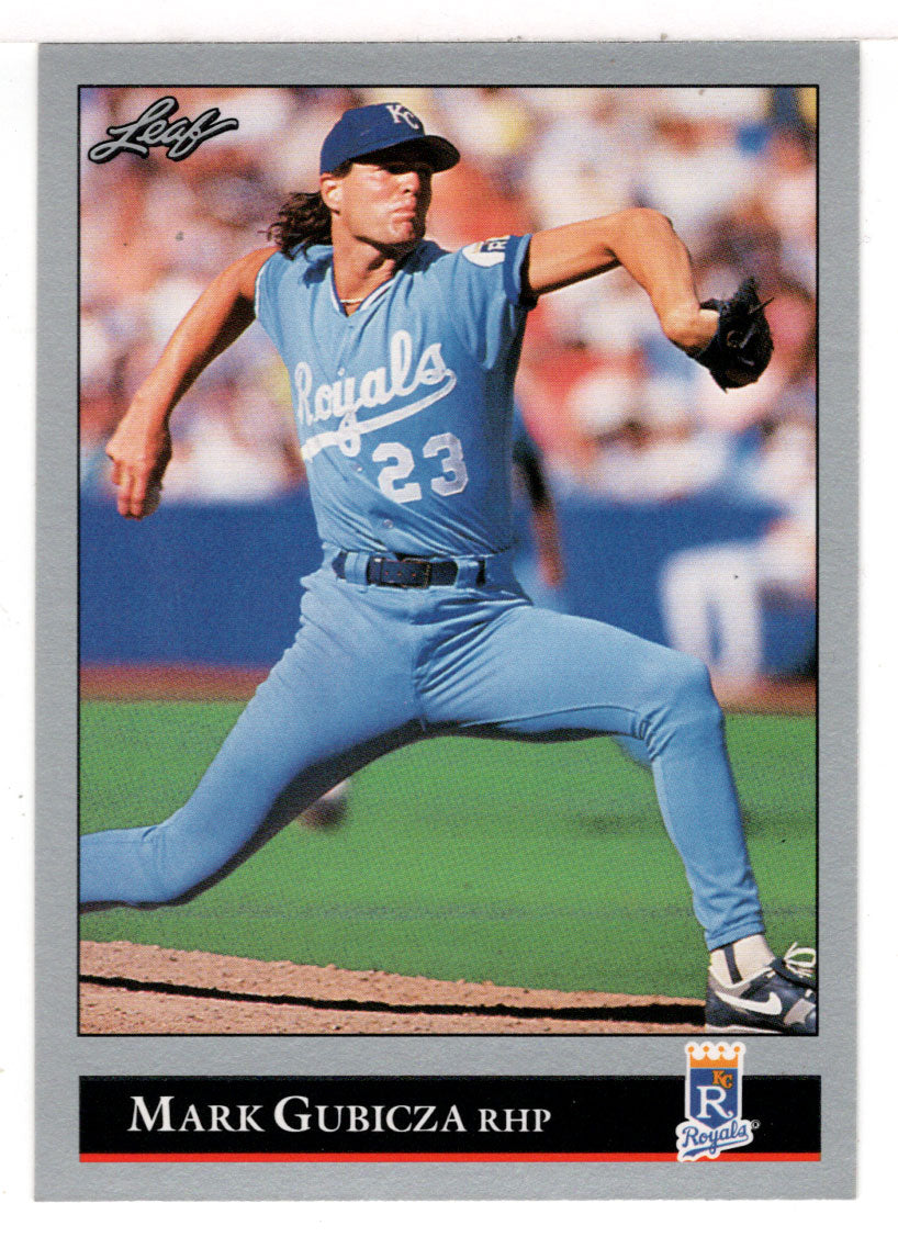 Mark Gubicza - Kansas City Royals (MLB Baseball Card) 1992 Leaf # 332 Mint