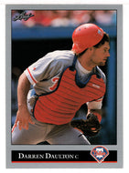 Darren Daulton - Philadelphia Phillies (MLB Baseball Card) 1992 Leaf # 335 Mint