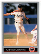 Andujar Cedeno - Houston Astros (MLB Baseball Card) 1992 Leaf # 341 Mint