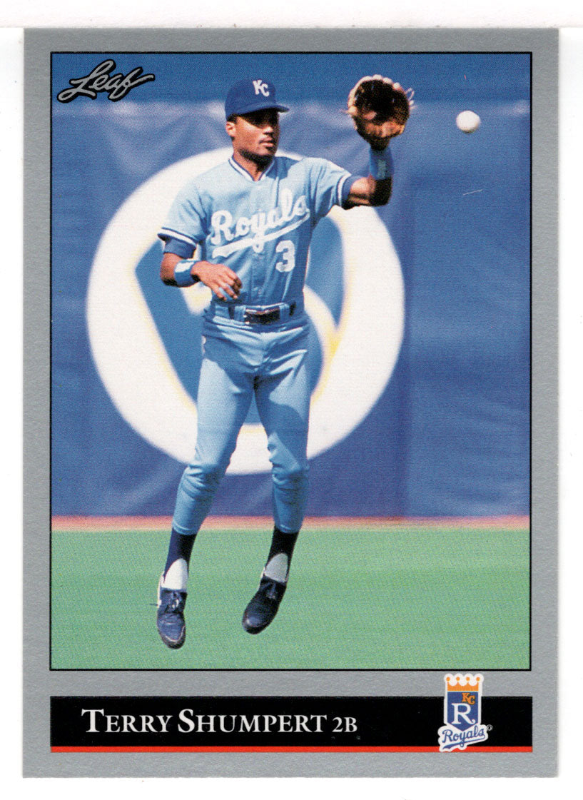 Terry Shumpert - Kansas City Royals (MLB Baseball Card) 1992 Leaf # 347 Mint
