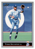 Terry Shumpert - Kansas City Royals (MLB Baseball Card) 1992 Leaf # 347 Mint