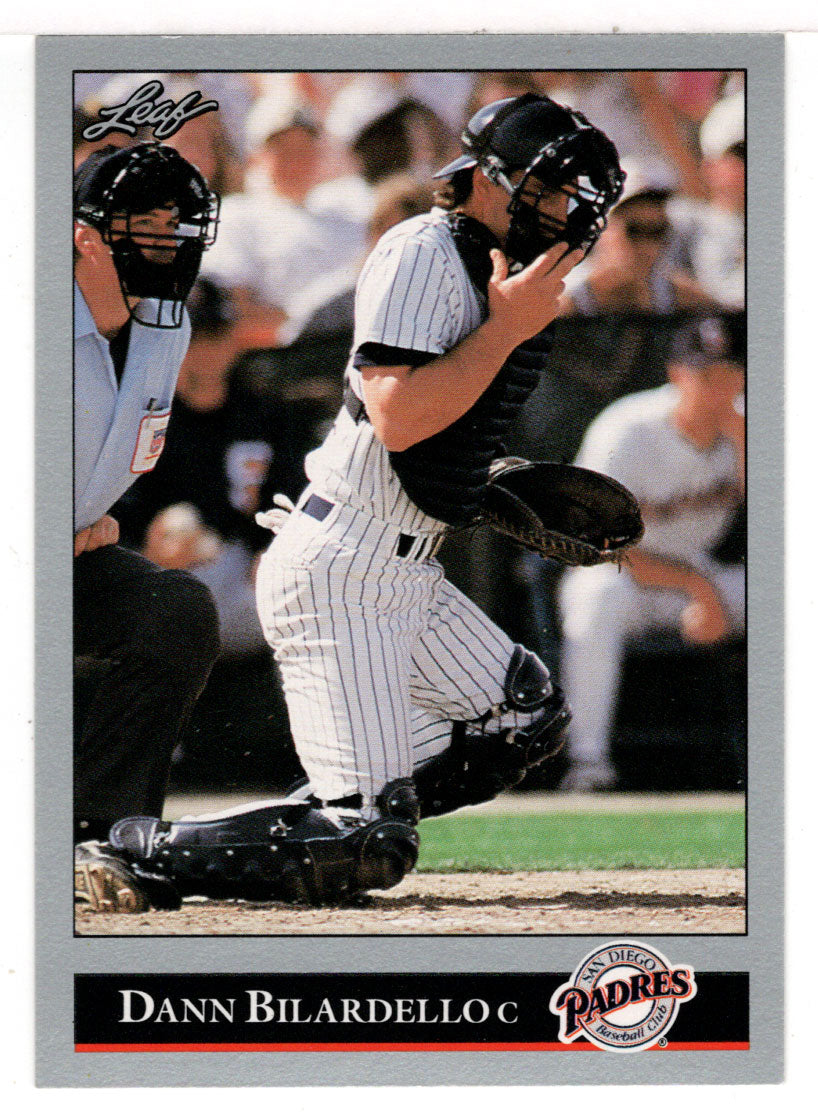 Dann Bilardello - San Diego Padres (MLB Baseball Card) 1992 Leaf # 348 Mint