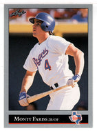 Monty Fariss - Texas Rangers (MLB Baseball Card) 1992 Leaf # 354 Mint