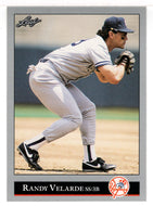 Randy Velarde - New York Yankees (MLB Baseball Card) 1992 Leaf # 368 Mint