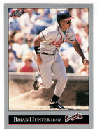 Brian Hunter - Atlanta Braves (MLB Baseball Card) 1992 Leaf # 374 Mint