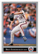 Bret Saberhagen - New York Mets (MLB Baseball Card) 1992 Leaf # 376 Mint