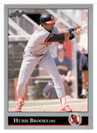 Hubie Brooks - California Angels (MLB Baseball Card) 1992 Leaf # 378 Mint