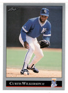 Curtis Wilkerson - Kansas City Royals (MLB Baseball Card) 1992 Leaf # 387 Mint