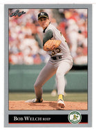Bob Welch - Oakland Athletics (MLB Baseball Card) 1992 Leaf # 390 Mint