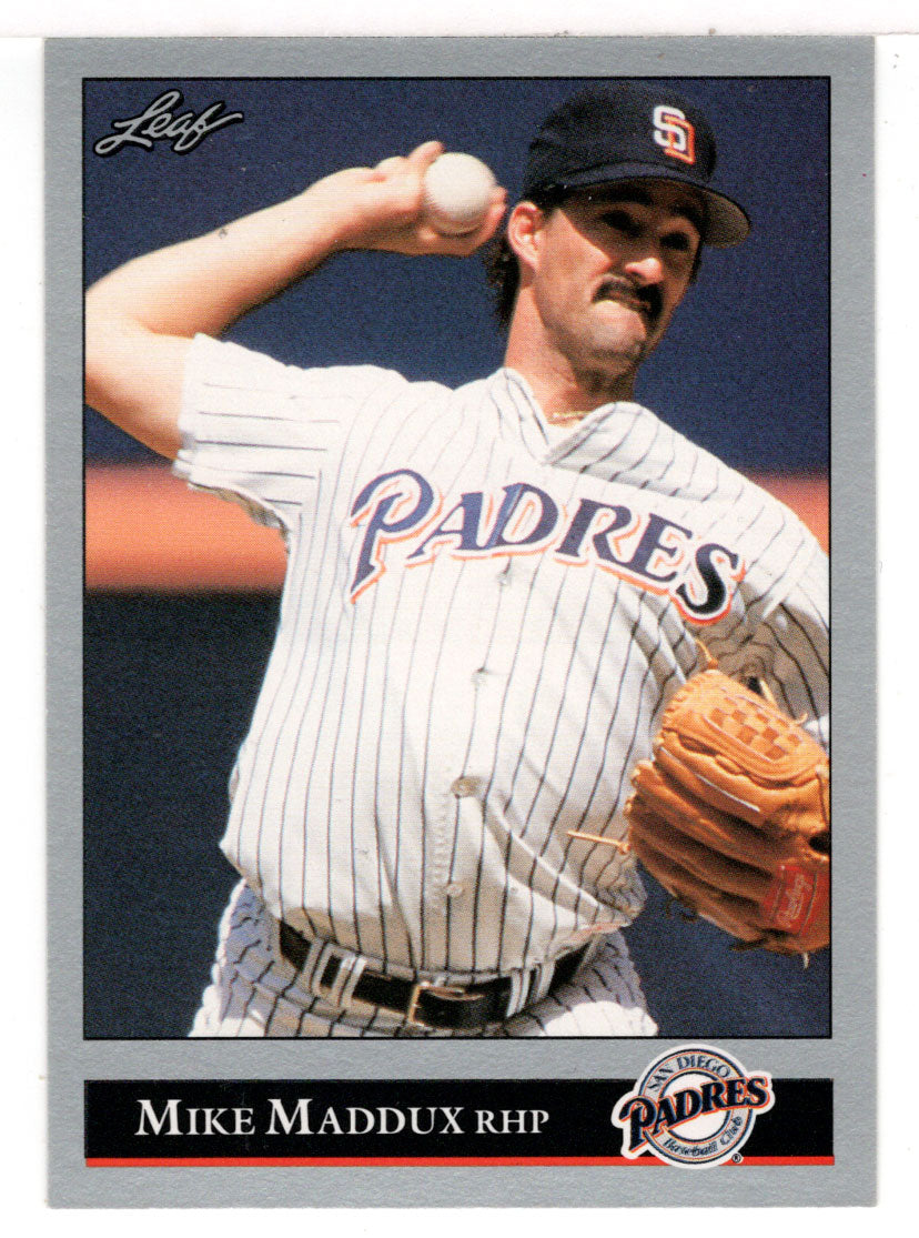 Mike Maddux - San Diego Padres (MLB Baseball Card) 1992 Leaf # 393 Mint