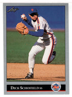 Dick Schofield - New York Mets (MLB Baseball Card) 1992 Leaf # 419 Mint