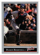 Damon Berryhill - Atlanta Braves (MLB Baseball Card) 1992 Leaf # 423 Mint