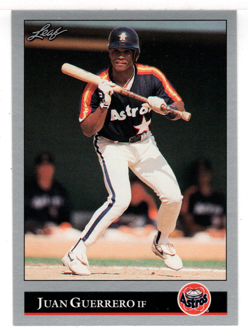 Juan Guerrero - Houston Astros (MLB Baseball Card) 1992 Leaf # 428 Mint