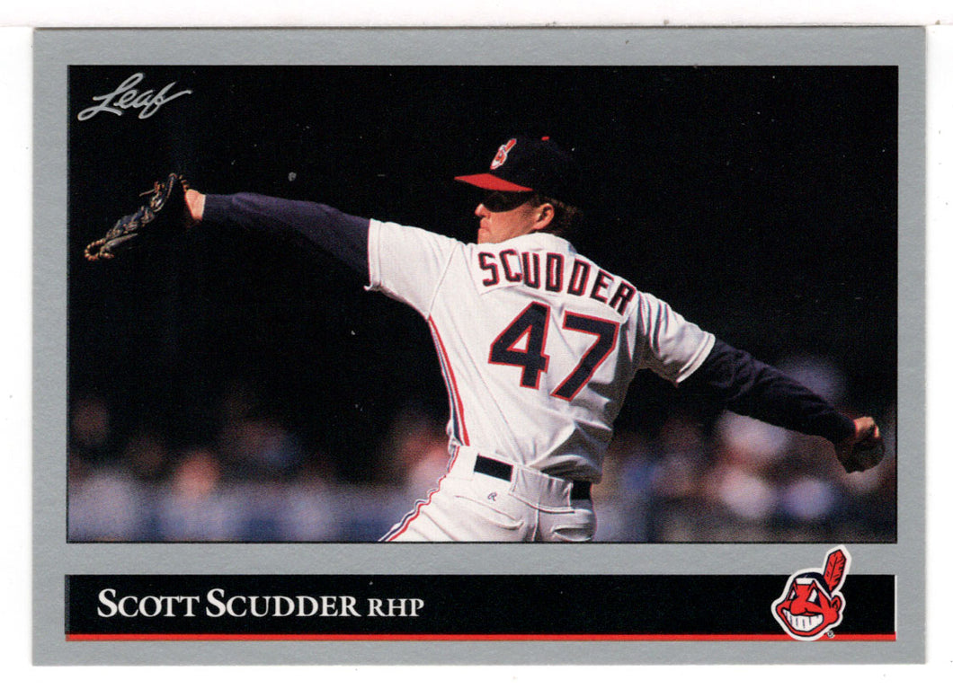 Scott Scudder - Cleveland Indians (MLB Baseball Card) 1992 Leaf # 429 Mint