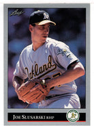 Joe Slusarski - Oakland Athletics (MLB Baseball Card) 1992 Leaf # 431 Mint