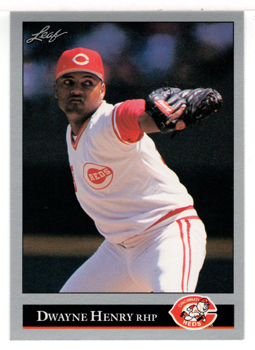 Dwayne Henry - Cincinnati Reds (MLB Baseball Card) 1992 Leaf # 433 Mint