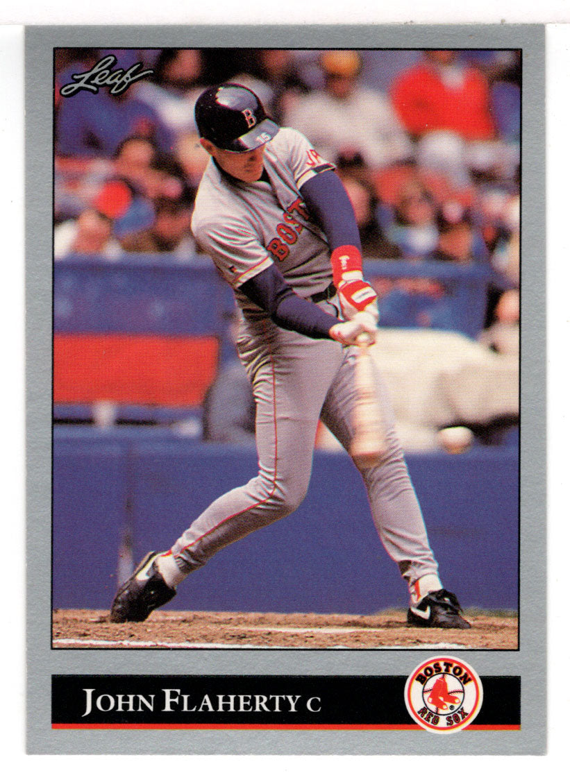 John Flaherty RC - Boston Red Sox (MLB Baseball Card) 1992 Leaf # 439 Mint