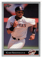 Gary Sheffield - San Diego Padres (MLB Baseball Card) 1992 Leaf # 446 Mint