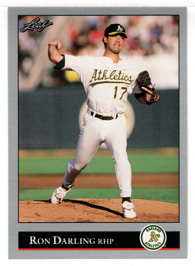 Ron Darling - Oakland Athletics (MLB Baseball Card) 1992 Leaf # 447 Mint